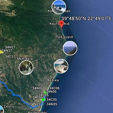 Leonidas Koutsoupia Apartamento *